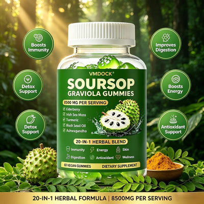 TropiVive™ Graviola 20-in-1 Herbal Gummy Supplement