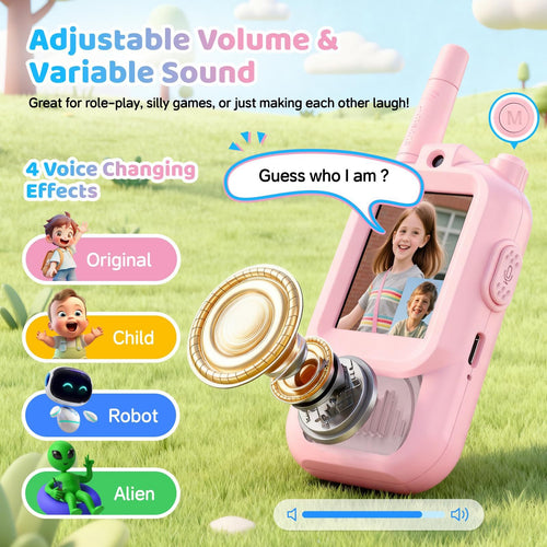 Walkie-talkie RangerTalk™ para niños con vídeo