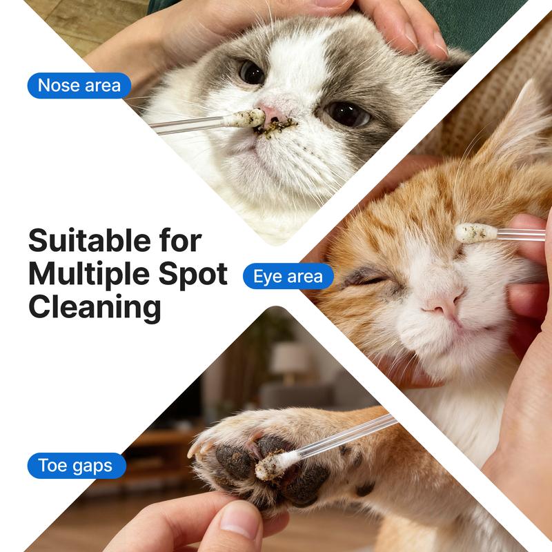 Cotonetes líquidos para oídos de mascotas ClearPaw™