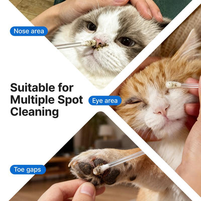 Cotonetes líquidos para oídos de mascotas ClearPaw™
