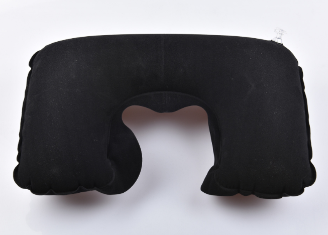 Inflatable U-Shaped Neck Pillow for Comfort
