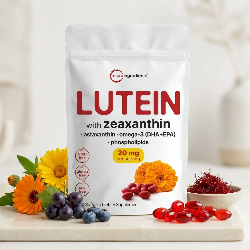 OptiLume Micro Ingredients Lutein & Zeaxanthin Softgels
