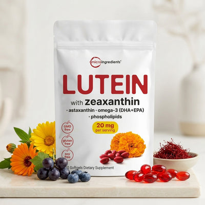 OptiLume Micro Ingredients Lutein & Zeaxanthin Softgels