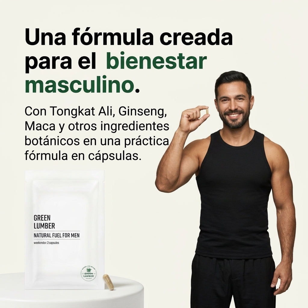 Mezcla botánica Vigoro para la libido masculina