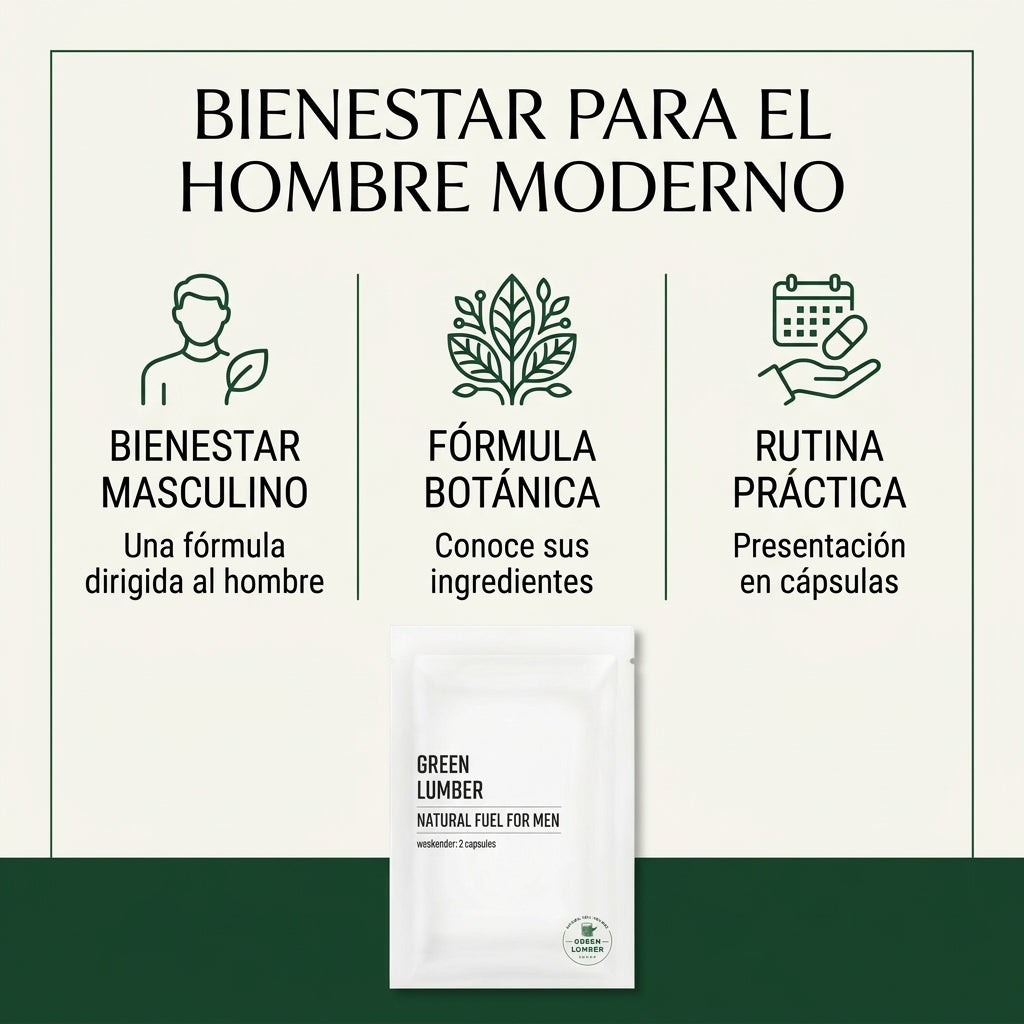 Mezcla botánica Vigoro para la libido masculina