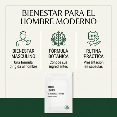 Mezcla botánica Vigoro para la libido masculina