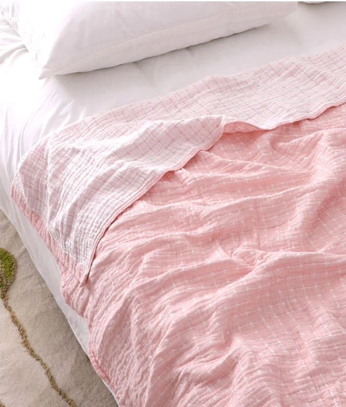 Japanese simple casual blanket Cotton gauze sofa cover multifunctional throw blanket for beds home decor sofa towel bedspread