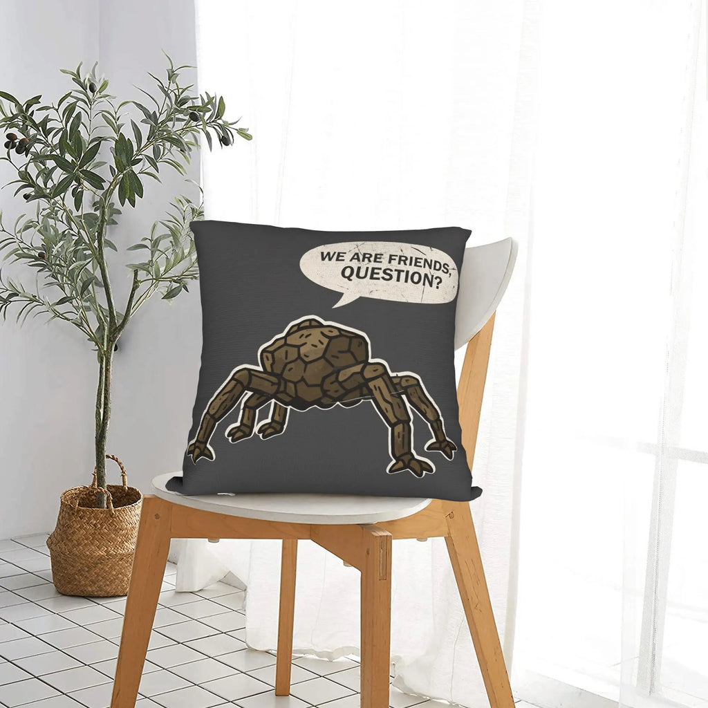 Pillow Case Trendy Film Project Hail Mary Square  Pillow Cover For Sofa Car Home Decor Kawaii Pillowcases