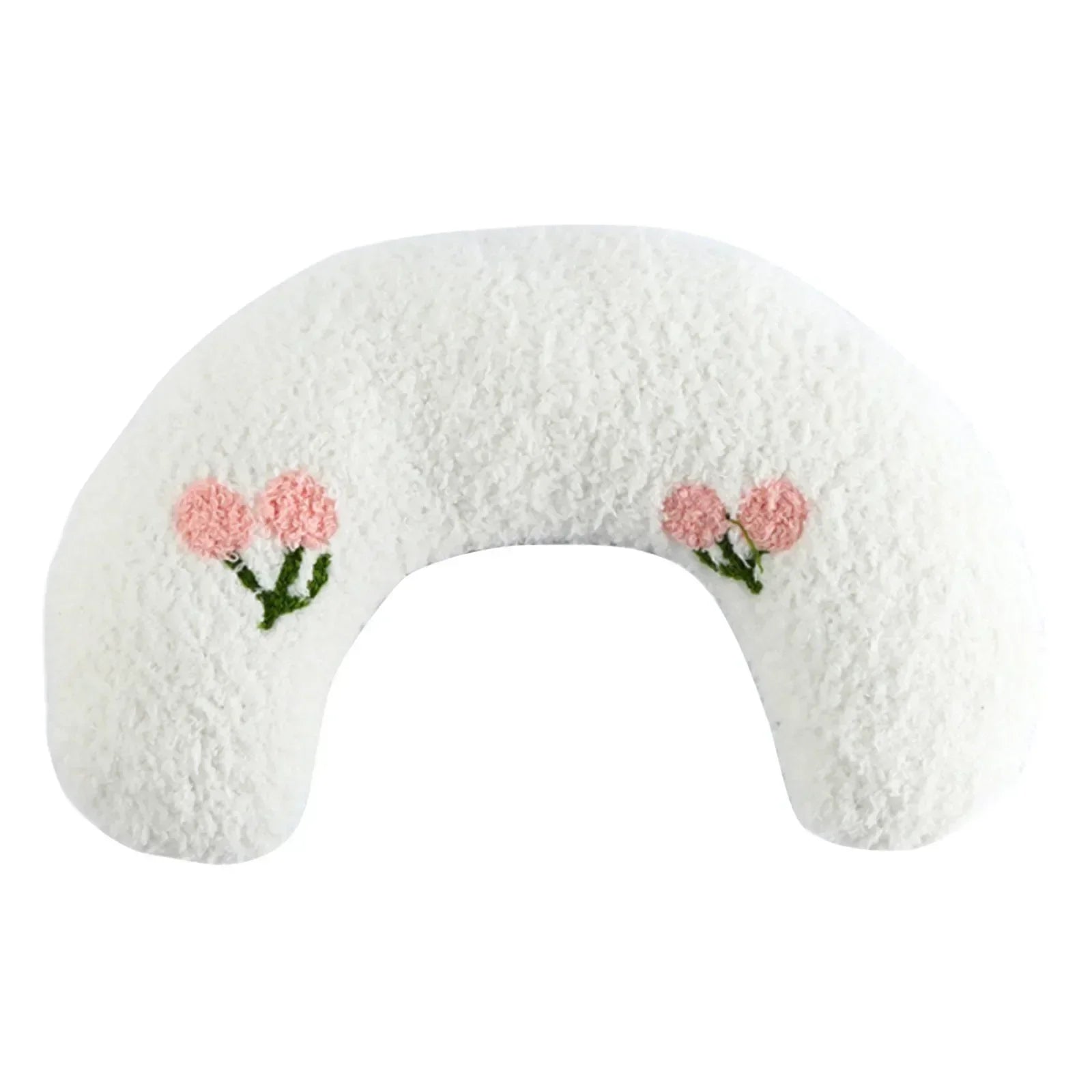 Small Pillow for Pet Cats Dogs Sleeping Mat Neck Guard U-shaped Pillow Soft and Thick Bite Resistant Winter Warm Comfort Pillow
