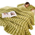 Pet Blanket Warm Faux Rabbit Fur Blanket 200x150cm
