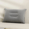 1pc Comfortable Inflatable Pillow for Office, Car, Camping, Hiking, and Napping - Supports Neck and Lumbar