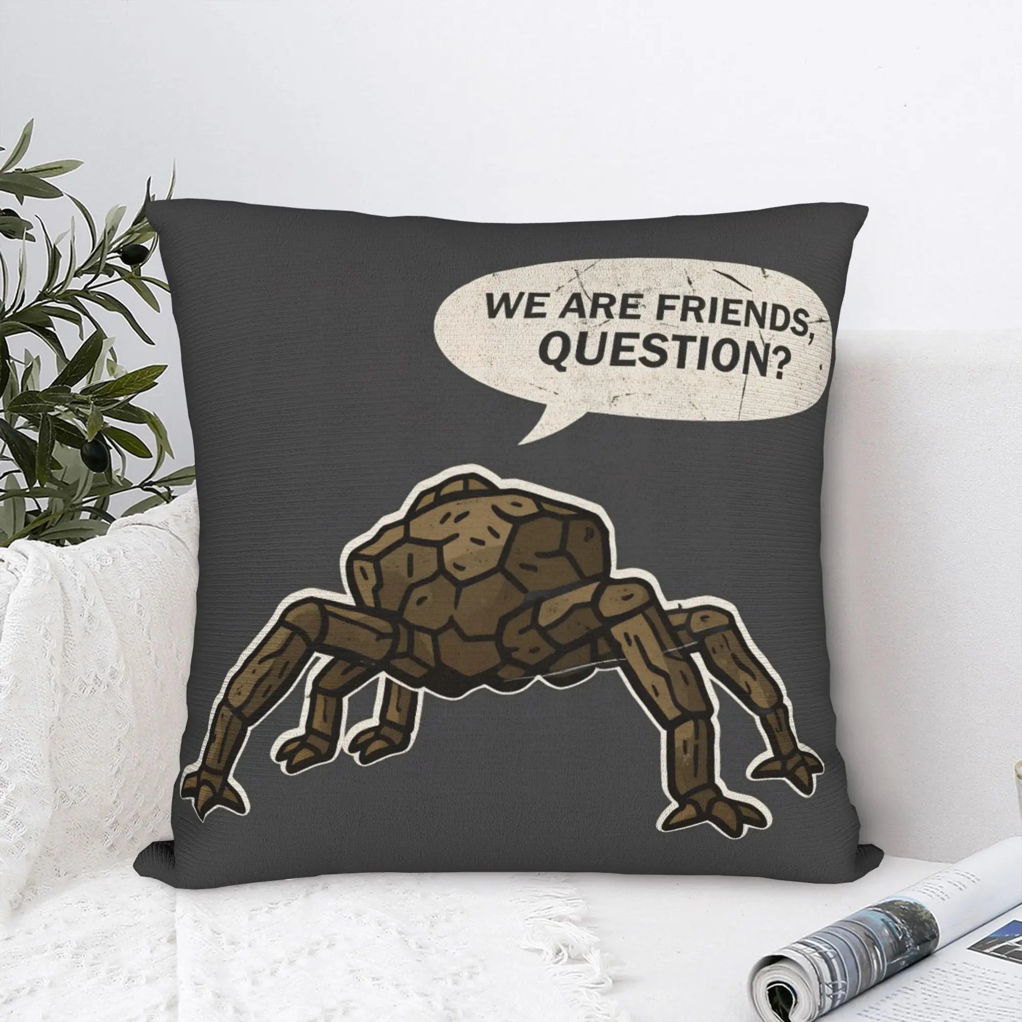 Pillow Case Trendy Film Project Hail Mary Square  Pillow Cover For Sofa Car Home Decor Kawaii Pillowcases