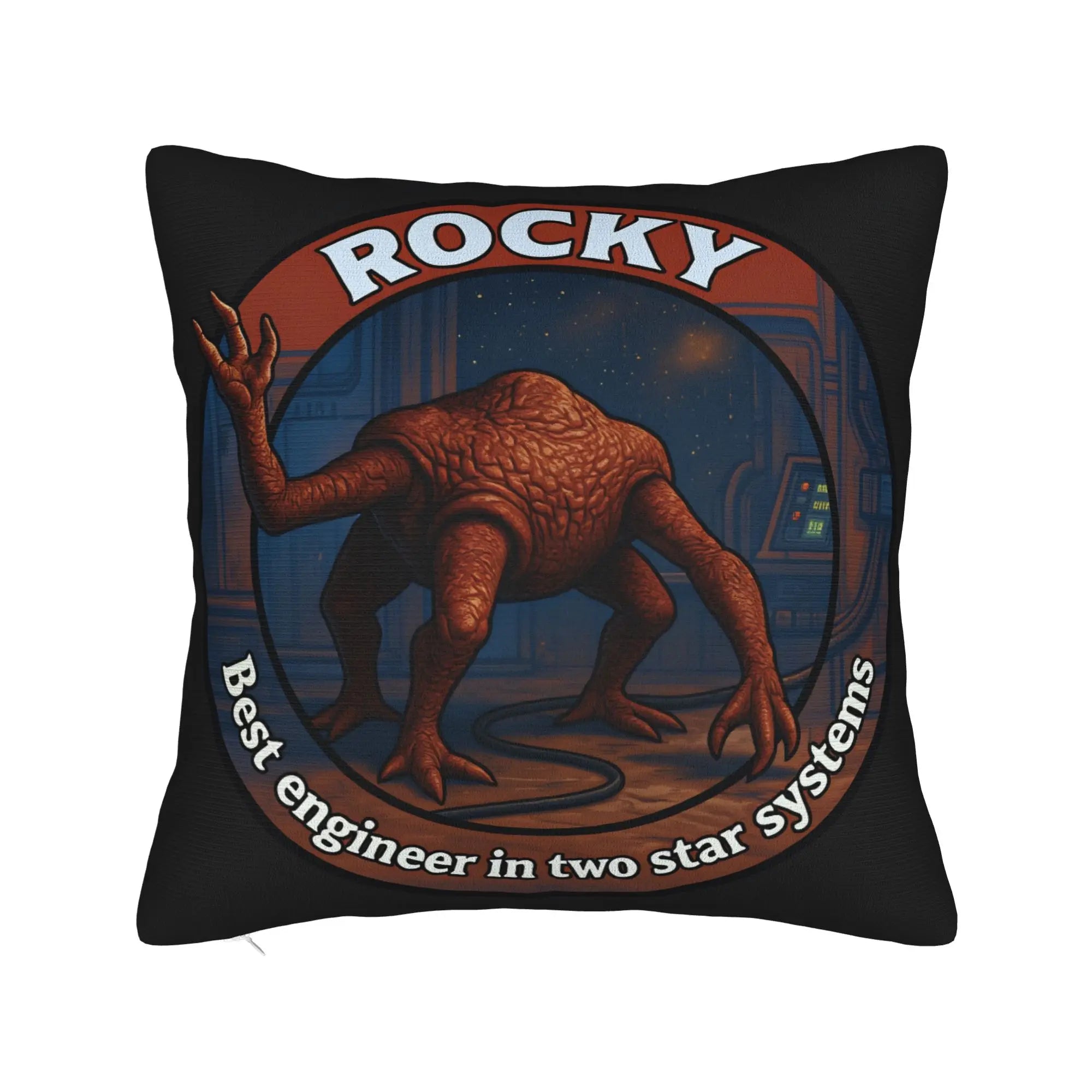 Pillow Case Trendy Film Project Hail Mary Square  Pillow Cover For Sofa Car Home Decor Kawaii Pillowcases