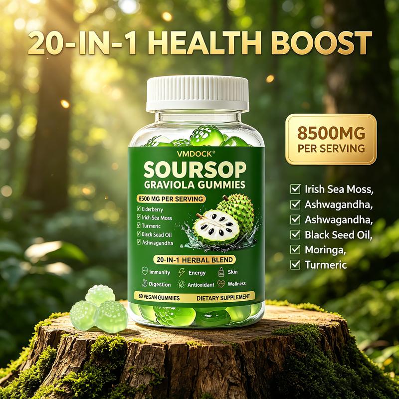TropiVive™ Graviola 20-in-1 Herbal Gummy Supplement