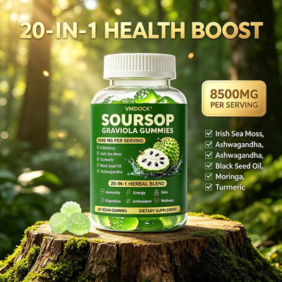 TropiVive™ Graviola 20-in-1 Herbal Gummy Supplement