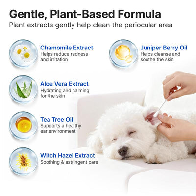 Cotonetes líquidos para oídos de mascotas ClearPaw™