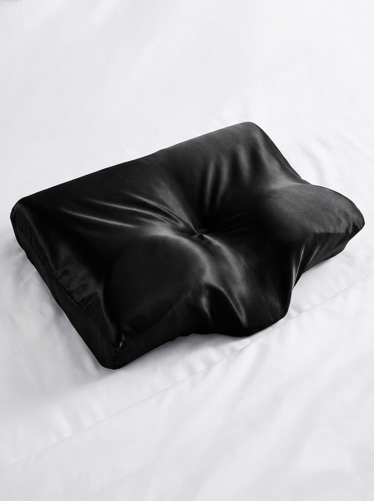 Black Silk Pillowcase